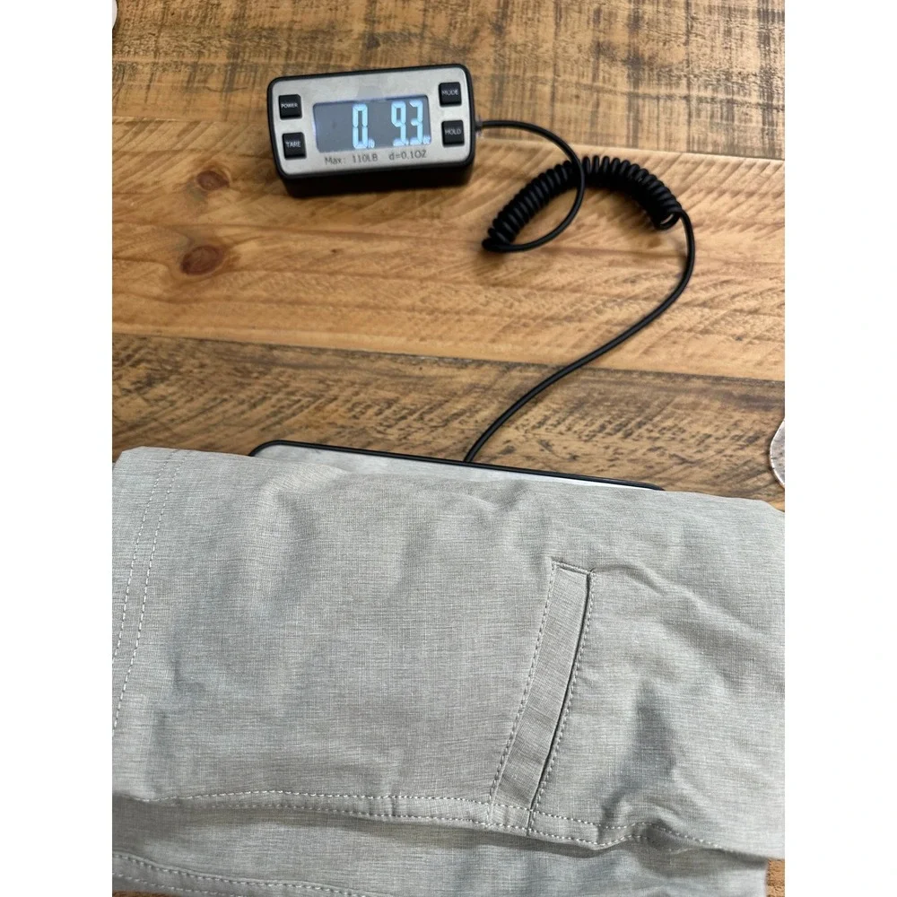 LINKSoul Mens Size‎ 33 Hybrid Gray Golf Casual Shorts Flat Front